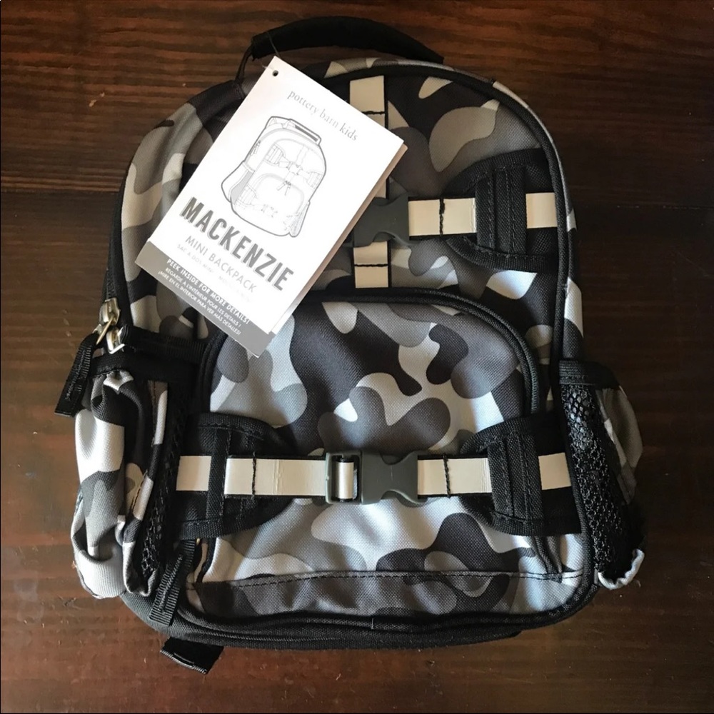 NWT Camo Pottery Barn Kids Backpack